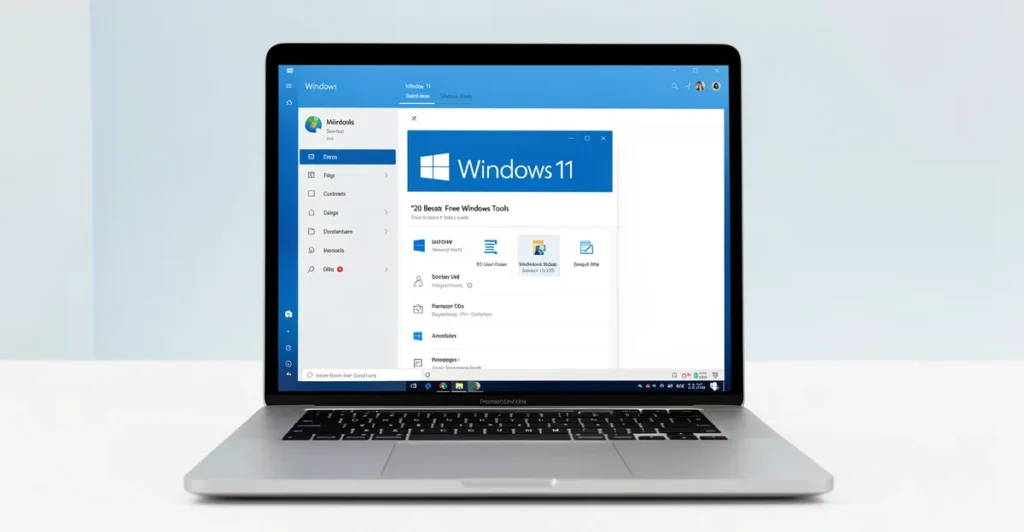 Featured image: Professional featured image for: 20 Best Free Windows Tools Every Pc User Should Have in 2026: Step-
