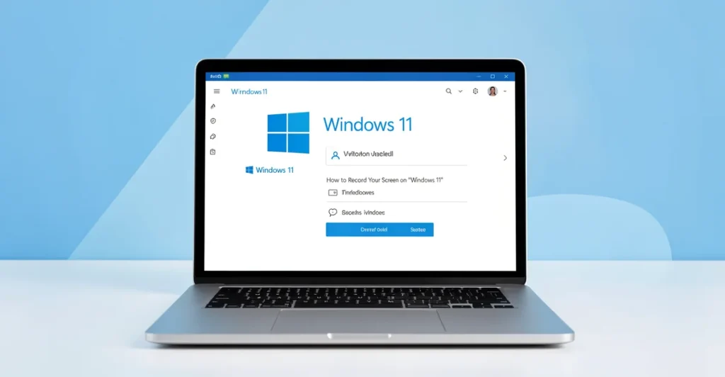 Featured image: Professional featured image for: How to Record Your Screen on Windows 11 Without Installing Software